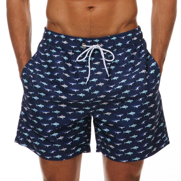2025 Men Beach Swim Shorts Men Swim Trunks Men Swimwear Shorts Beach with 100% Nylon Quickly Dry Fabric Custom logo