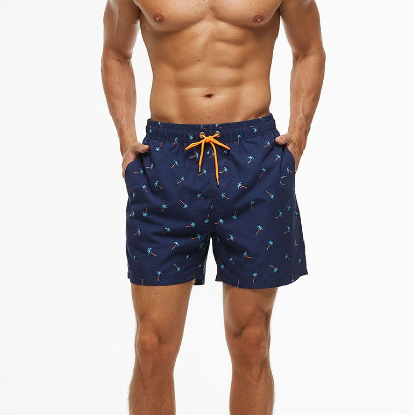 2025 Men Beach Swim Shorts Men Swim Trunks Men Swimwear Shorts Beach with 100% Nylon Quickly Dry Fabric Custom logo