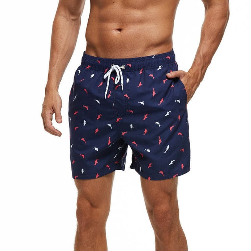 2025 Men Beach Swim Shorts Men Swim Trunks Men Swimwear Shorts Beach with 100% Nylon Quickly Dry Fabric Custom logo