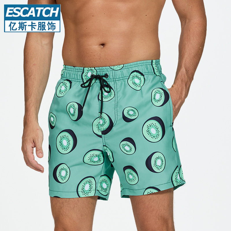 2025 Men Beach Swim Shorts Men Swim Trunks Men Swimwear Shorts