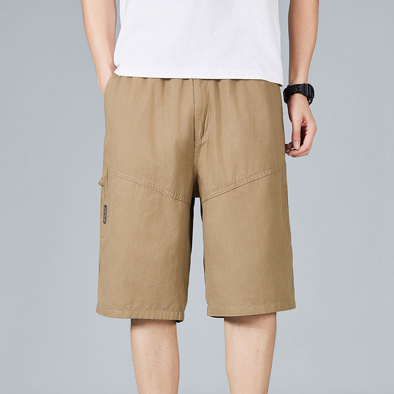 100 Cotton Mens Knee-length Shorts Summer Pants 555