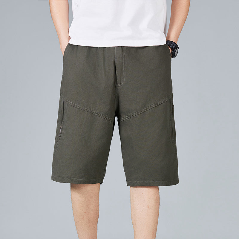 100 Cotton Mens Knee-length Shorts Summer Pants 555