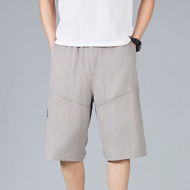 100 Cotton Mens Knee-length Shorts Summer Pants 555