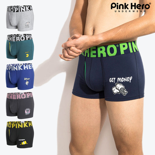 Whoelsale Cotton PINKHERO Mens Boxer Shorts 522