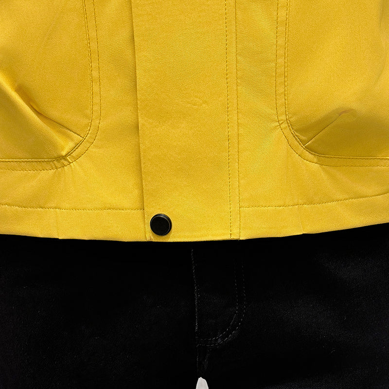 Mens Windproof Jacket Outdoor Hiking Hooded Windbreaker Coat 6987