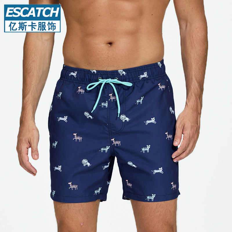 2025 Men Beach Swim Shorts Men Swim Trunks Men Swimwear Shorts