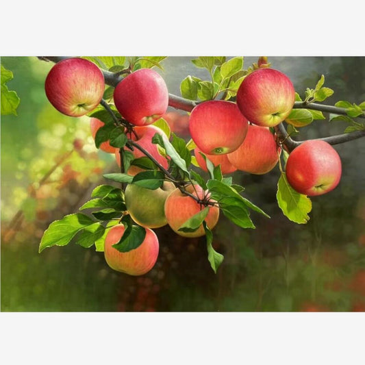 100 Handmade Oil Painting on Canvas Apple Painting for Bedroom Decor 28 by 39 M2019