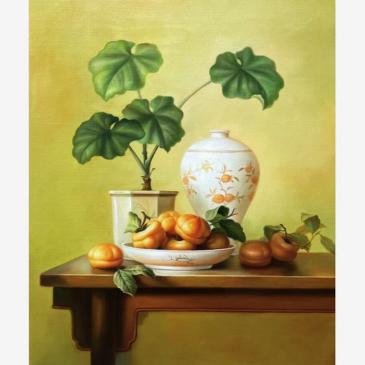 100 Handmade Oil Painting on Canvas Still Life Painting for House Decor 20 by 24 M2038