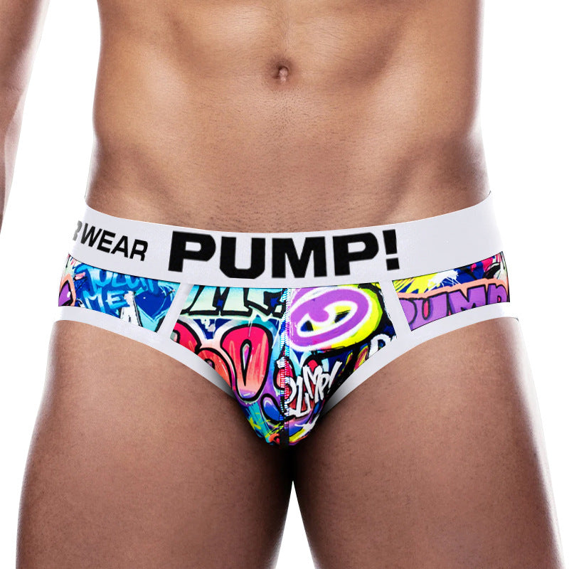 PUMP Mens New Arriving Underwear Nylon Boxer Briefs MP223