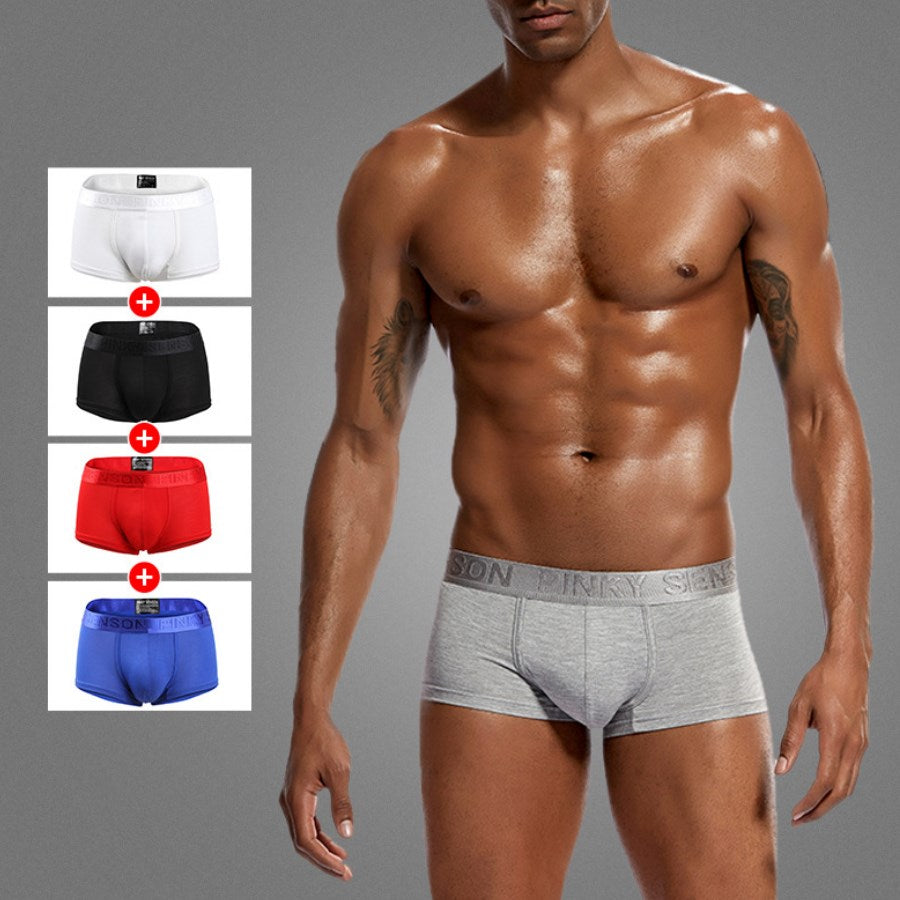 Modal Mens Boxer Shorts PINKY SENSON PS03 Mens Underwear