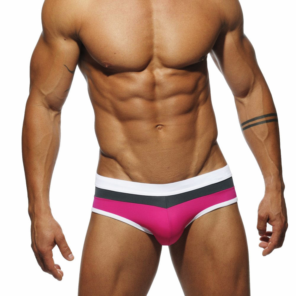 U007 men's swimming briefs sexy swimwear Brand swim trunks sexy low waist boxers