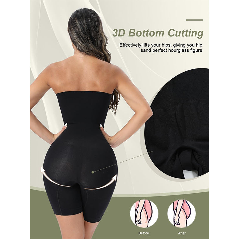 Strapless Shapewear Bodysuit Butt Lifter Body Shaper for Women Under Dress Tummy Control full Body Shapewear