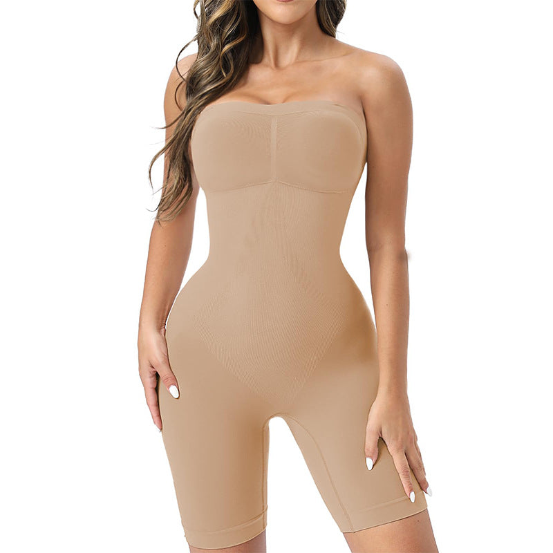 Strapless Shapewear Bodysuit Butt Lifter Body Shaper for Women Under Dress Tummy Control full Body Shapewear